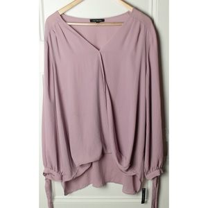 Lily Black Lilac High- Low Top